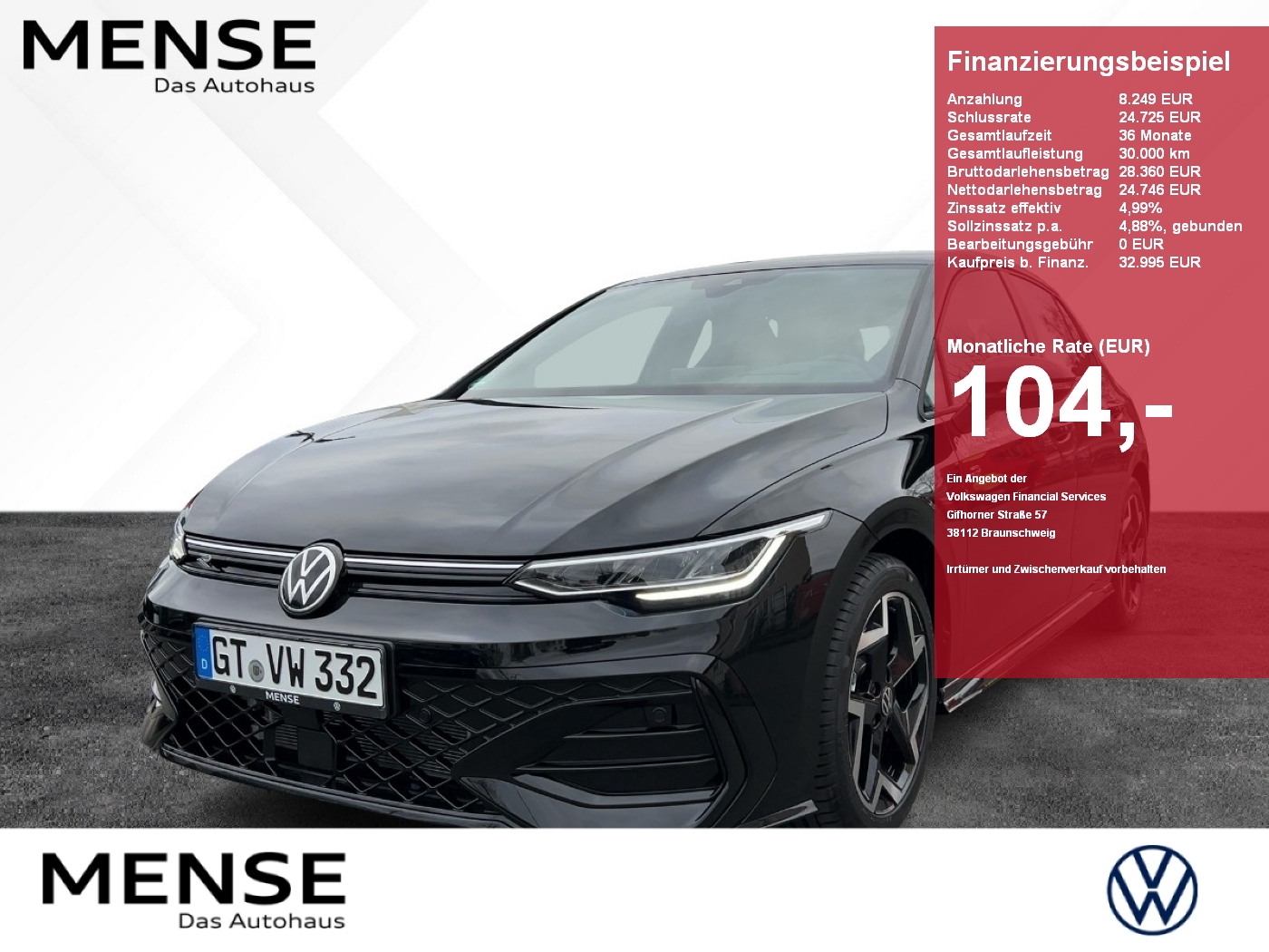 Golf 1.5 eTSI DSG R-Line Navi HUD SideAssist ACC