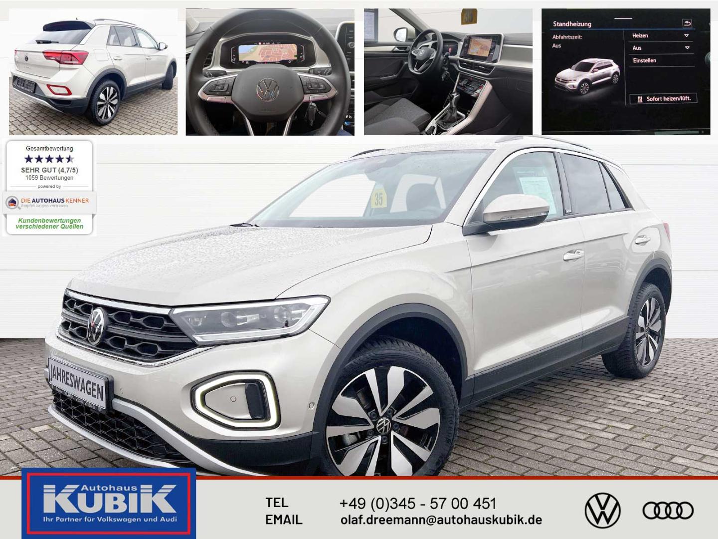 Volkswagen T-Roc 1.5 TSI MOVE Discover Media Stand