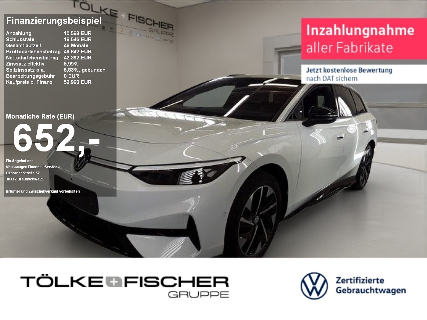 ID.7 Tourer Pro W AHK ACC KlimaA. LM ParkAss