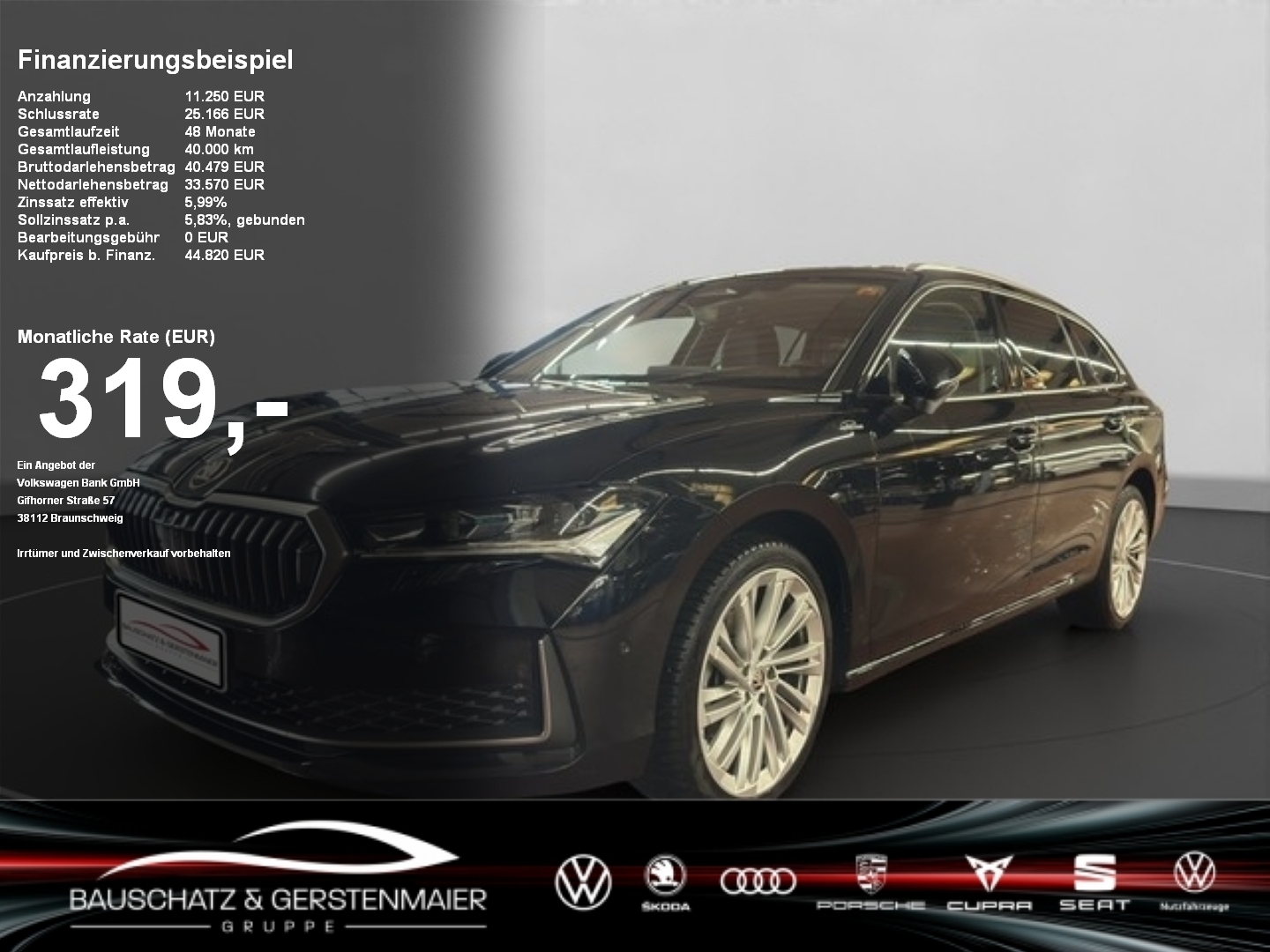 Superb Combi 2.0 TDI L&K *AHK*NAVI*PANO*STHZG*