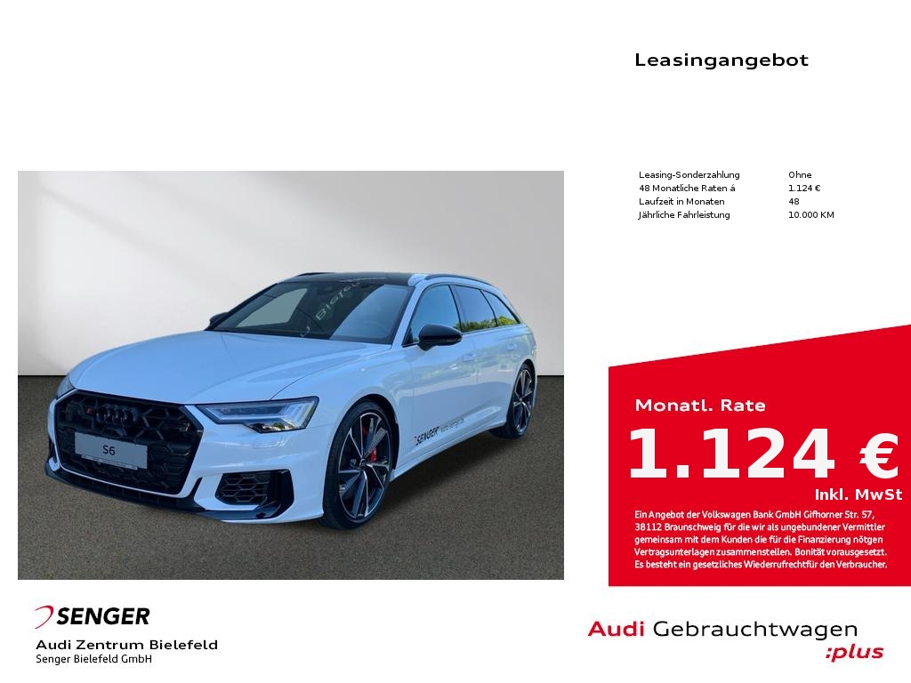 S6 Avant TDI Luftfederung Optik-Paket Memory