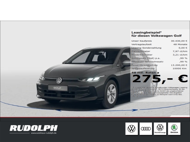 Golf 1.5 TSI Life 6-Gang LED BT PDC Klima ACC Notbremsass.