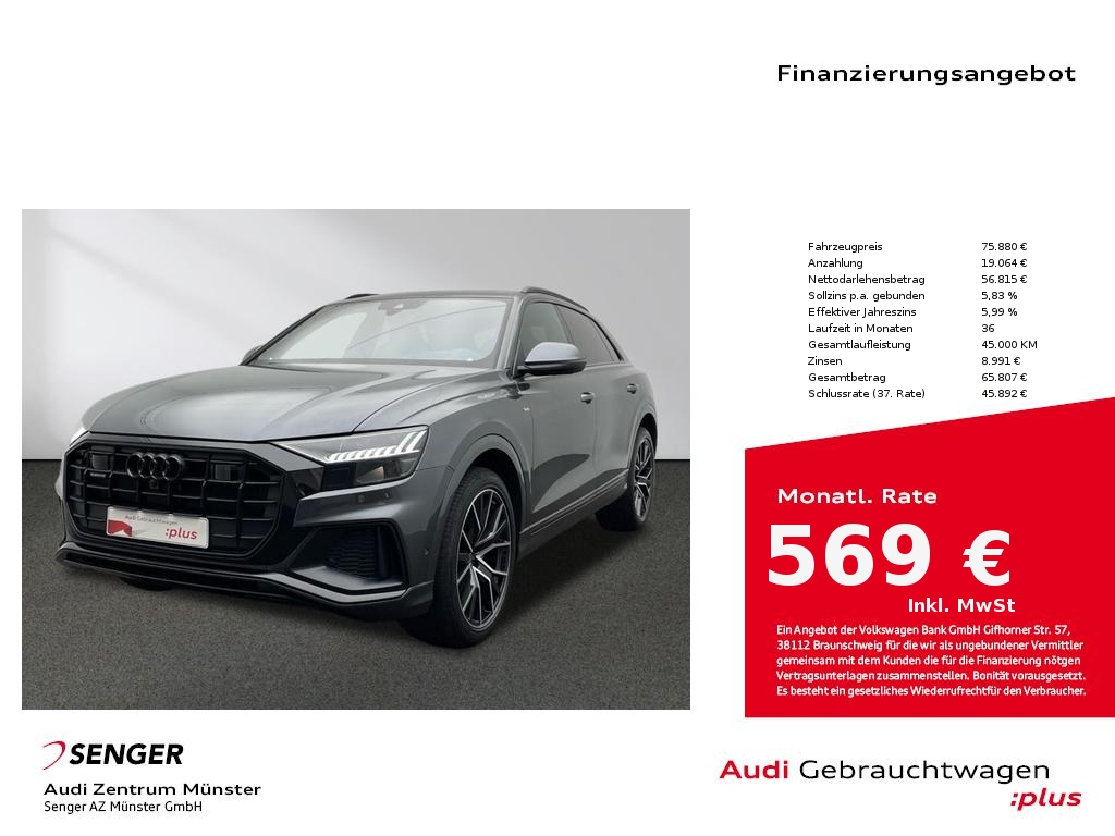 Audi Q8 S line 50 TDI quattro