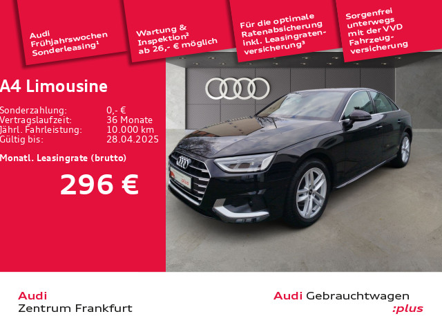 Audi A4 Limousine 35 TDI advanced VC