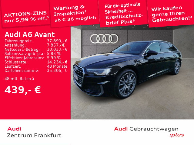 Audi A6 Avant 50 TFSI e quattro design