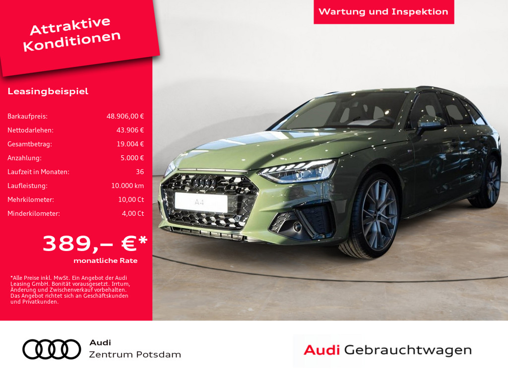 A4 Avant S line 40 TFSI