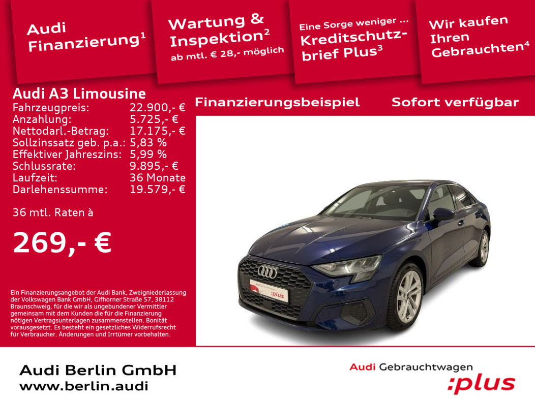 Audi A3 Limousine 35 TFSI