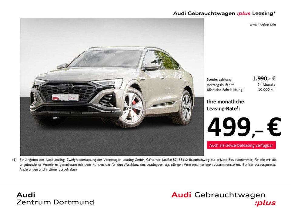 Q8 e-tron Sportback 55 quattro S LINE AHK LM20