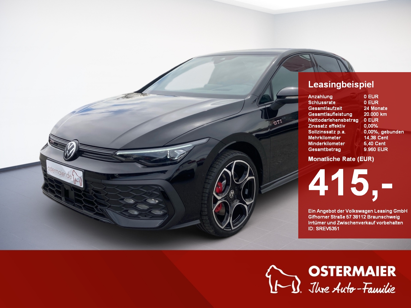 Golf GTI 2.0 TSI OPF DSG 19ALU,AHK,H&K,Navi,LED-Matrix Facelift