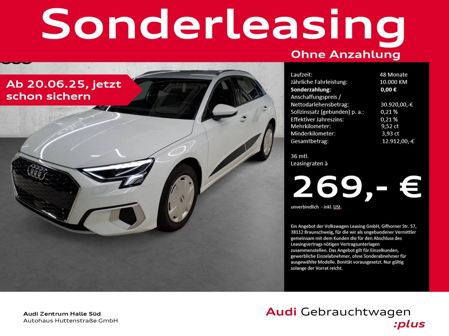 A3 Sportback 30 TFSI advanced LED VIRTUAL AHK