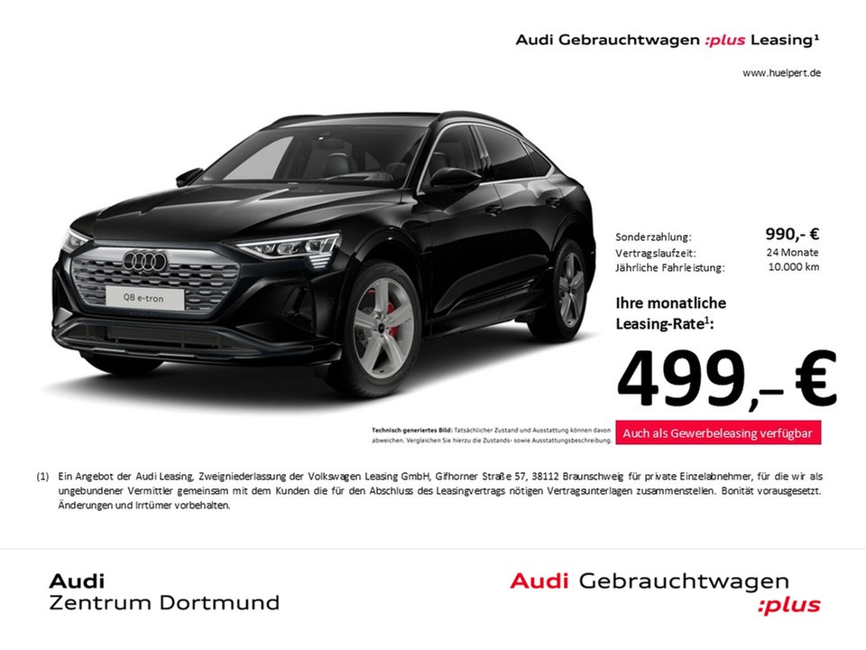 Q8 e-tron Sportback 55 quattro S LINE AHK LM20