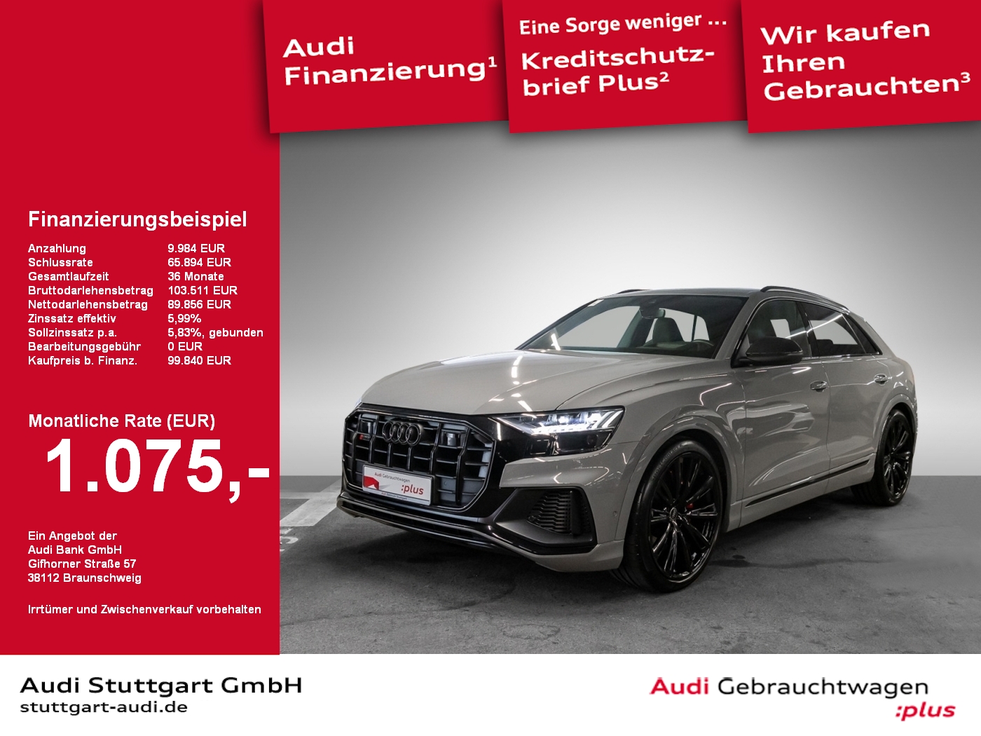 Audi SQ8 4.0 TFSI competition plus 23
