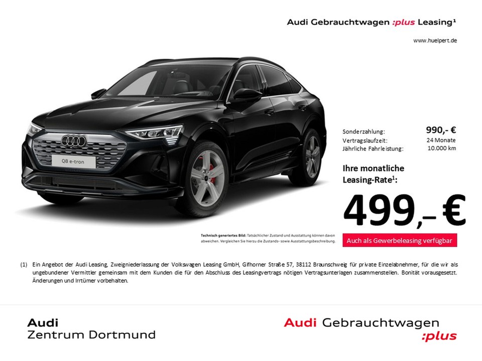 Q8 e-tron Sportback 55 quattro S LINE AHK LM20