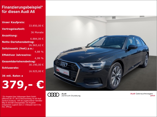 A6 Avant 40 TDI quattro basis Panorama / Head-up / AHK HUD Navi Digitales Cockpit