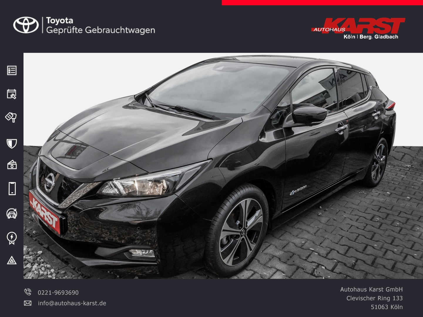 LEAF N-CONNECTA CarPlay/Android Auto, NAVI
