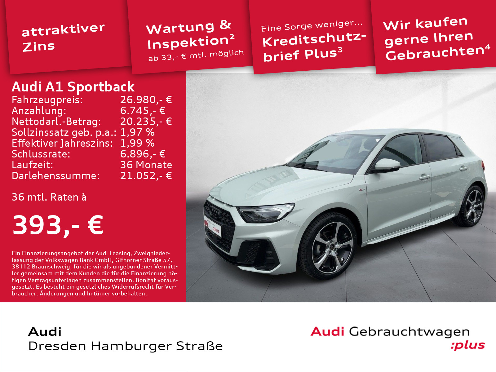 A1 Sportback 25 TFSI S line LED Navi S tronic