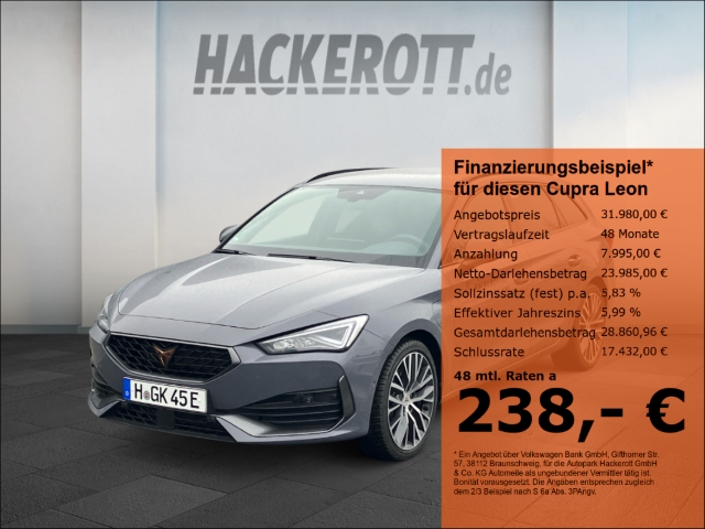 Leon Sportstourer 1.4 E-HYBRID 150 KW 204PS LED Navi Keyless