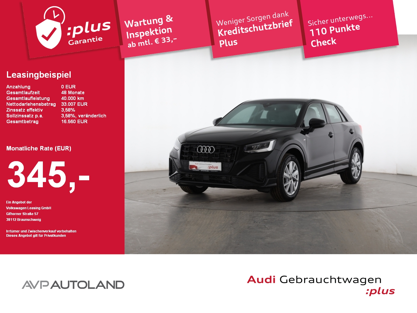 Q2 35 TFSI S tronic S line | AHK | MMI NAVI