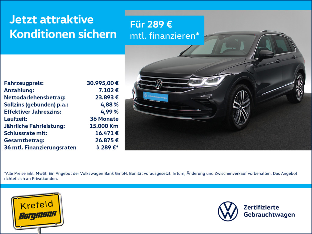 Tiguan Elegance 1,4 l eHybrid