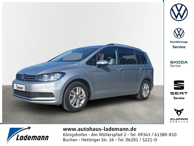 Touran 1.5 TSI DSG 7-SITZER AHK+RFK+ACC+NAVI+PDC