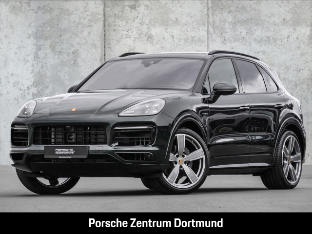 Porsche Cayenne E-Hybrid Platinum tiefgrünperleffekt
