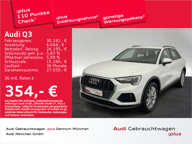 Q3 45 TFSI e Navi+/SitzHzg/PDC