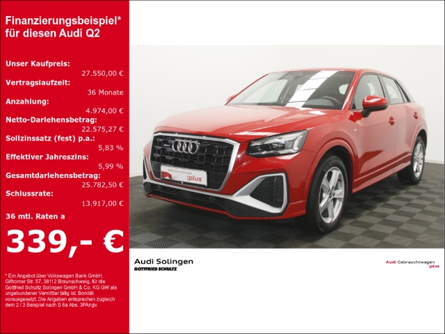 Audi Q2 35 TDI quattro S line