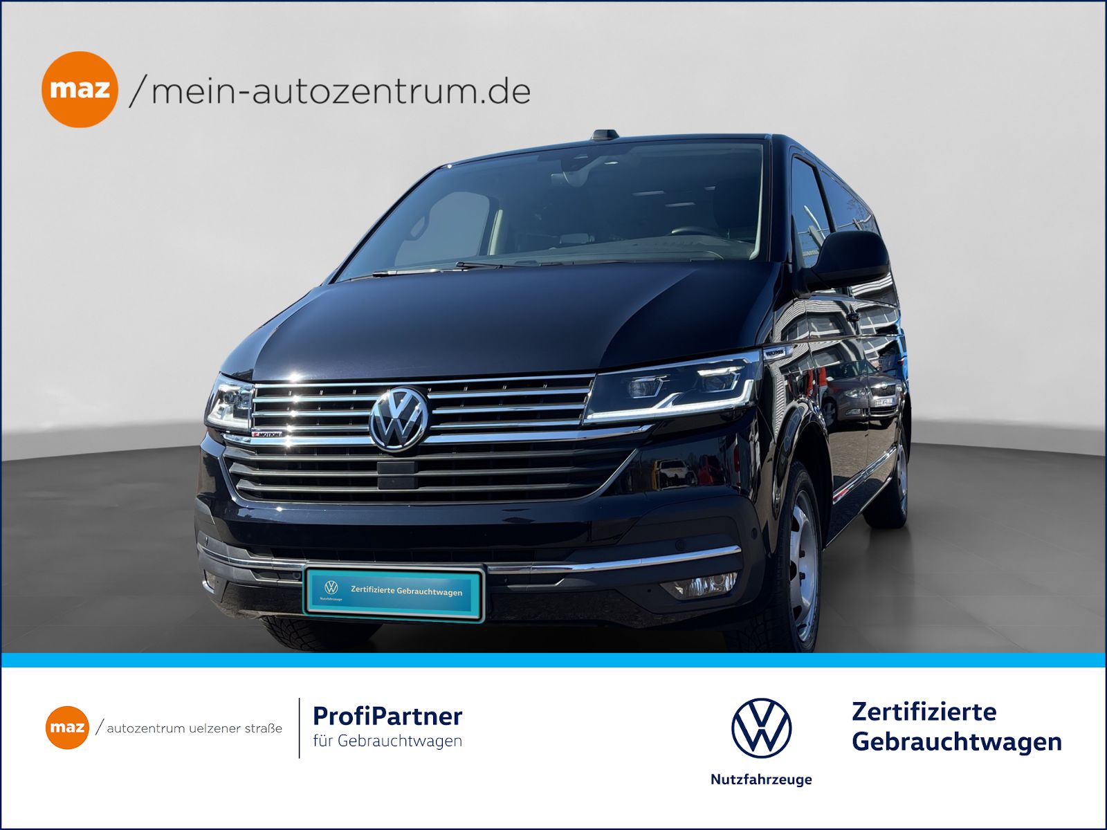 T6.1 Multivan 2.0 TDI 4Motion Gen. Six Alu LED AHK Navi Digit.Cockpit Leder