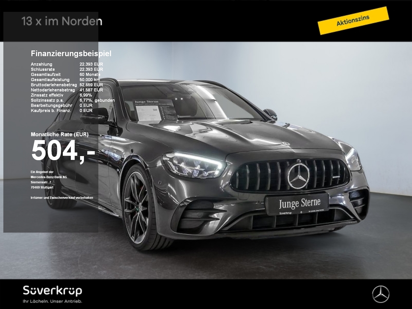 Mercedes-Benz AMG E 53 AMG T NIGHT BURM SPUR