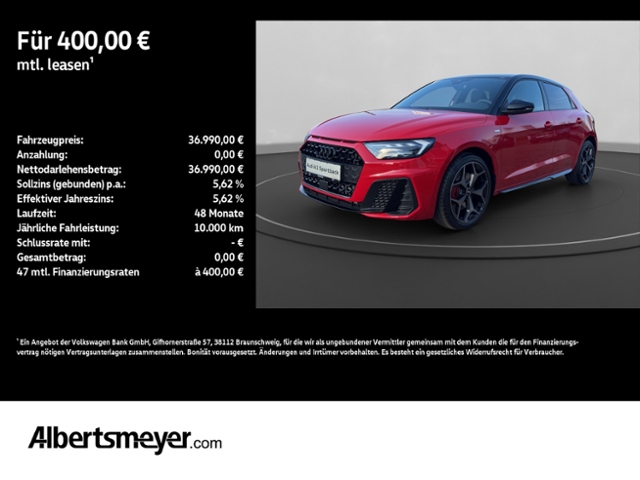 A1 Sportback 40 TFSI S-LINE+ACC+NAVI+SONOS+PDC