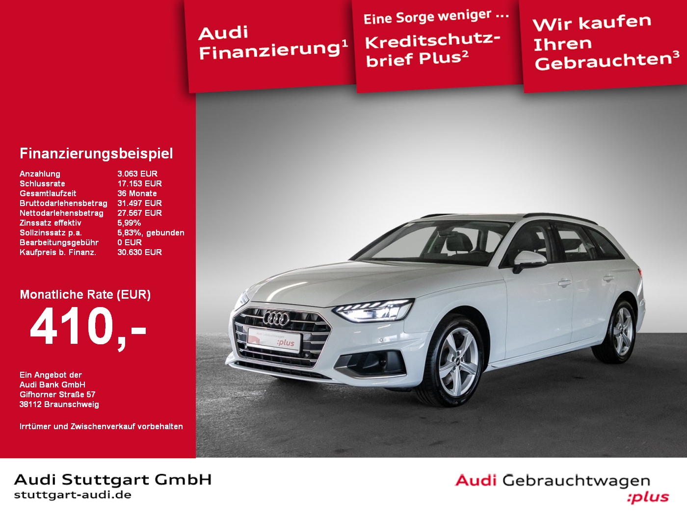 Audi A4 Avant 35 TDI advanced