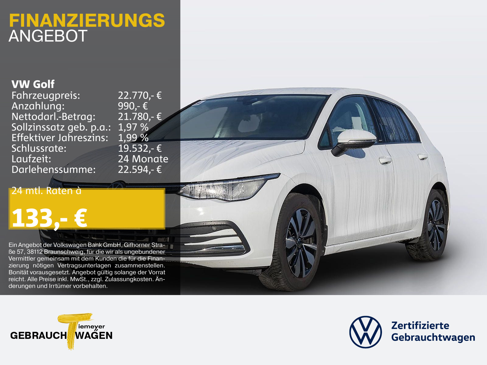 Golf 1.5 TSI 150PS MOVE NAVI LED SITZHZ AHK