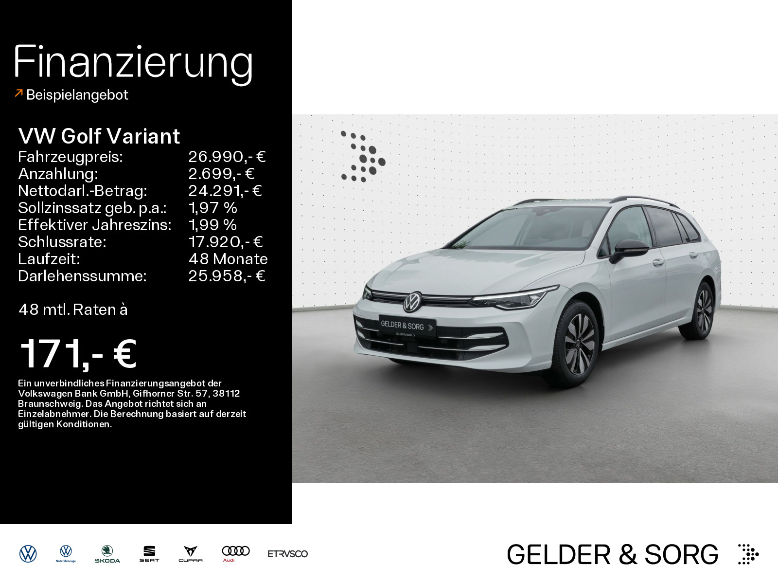 Golf Variant Life Goal 1.5 TSI RFK*LED*AHK*Navi