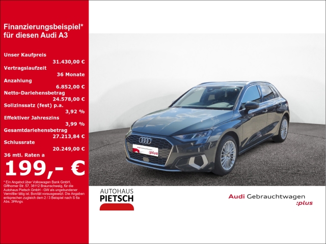 A3 Sportback 35 TFSI AHK SmartInterface