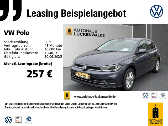 Polo 1.0 TSI Style DSG *NAV*ACC*App-Connect*SHZ*