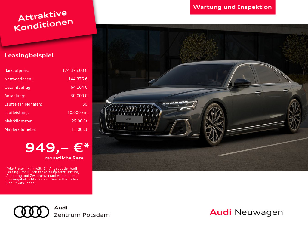 Audi A8 L 60 TFSI e quattro