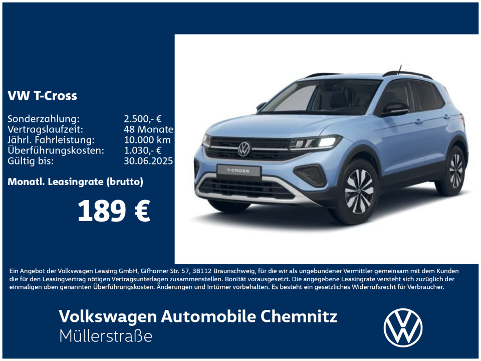Volkswagen T-Cross 1.0 l TSI Life OPF