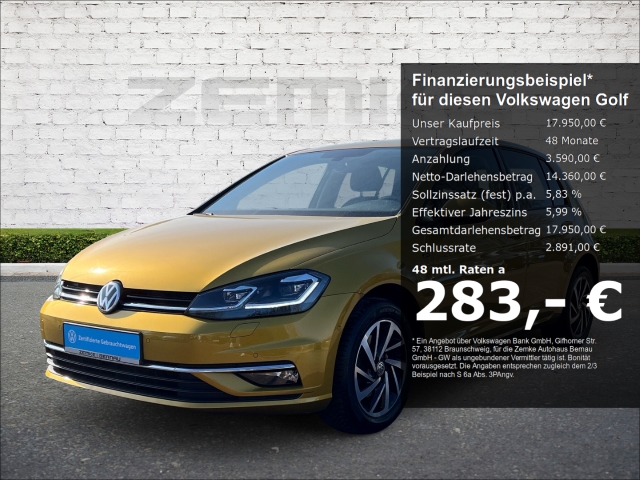 Volkswagen Golf 1.6 TDI VII Join 2-Zonen