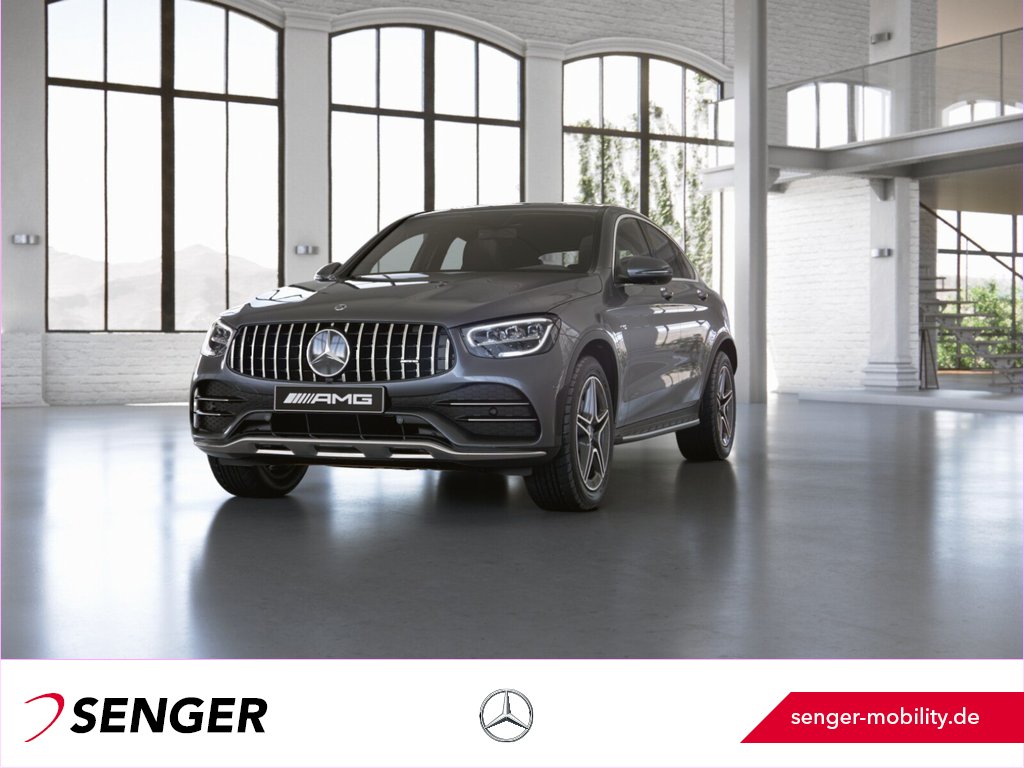GLC 43 AMG 4M Coupé Schiebedach Totwinkel LED