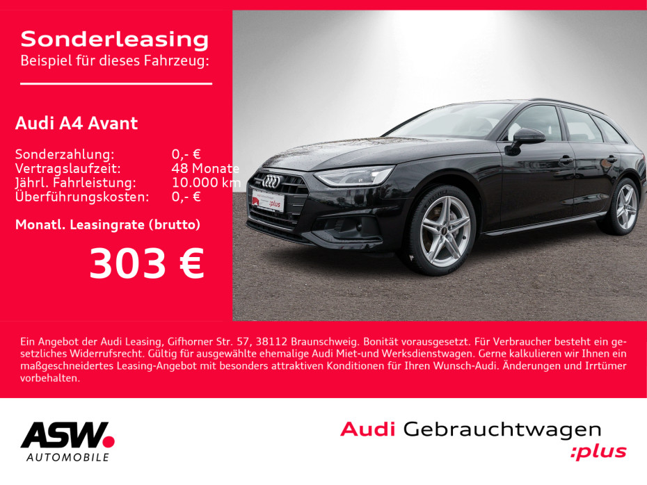 A4 Avant Advanced 40TDI quattro Navi LED RFK ACC