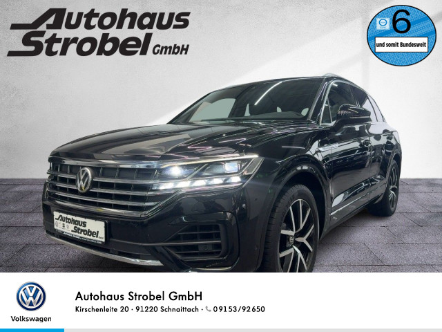 Touareg 3.0 V6 TDI DSG 4M R-Line Luft LED-Matrix AHK Pano Leder Kamera Bluet.