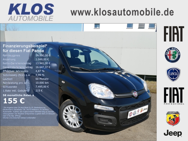 Panda HYBRID 1.0 GSE 70PS PDC CITY PAKET RADIO 5-SITZER