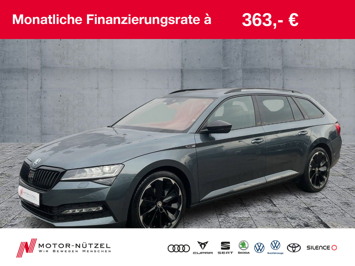 Superb Combi 2.0TDI DSG SPORTLINE LED+NAV+AHK+19