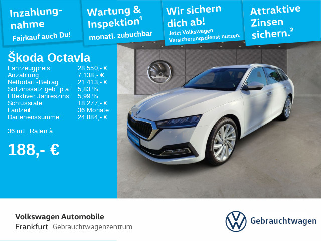 Skoda Octavia 2.0 TDI Combi Style