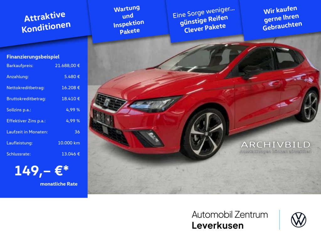 Ibiza DSG VIRT KAM LED SHZ KEYLESS