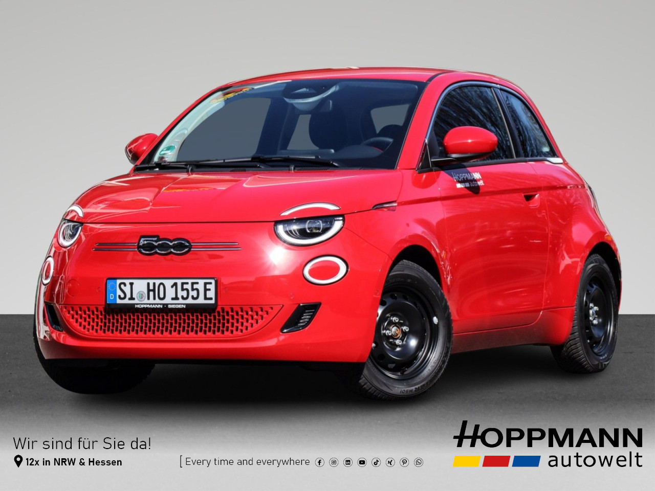 Fiat 500E (Red) H Vorführer