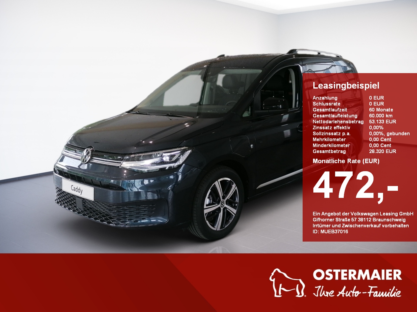 Caddy Style 1.5TSI eHybrid DSG 115PS 5J-GARANTIE,SHZ,PDC,KEYLESS,KAMERA,AHK,17ALU,5J-Garantie