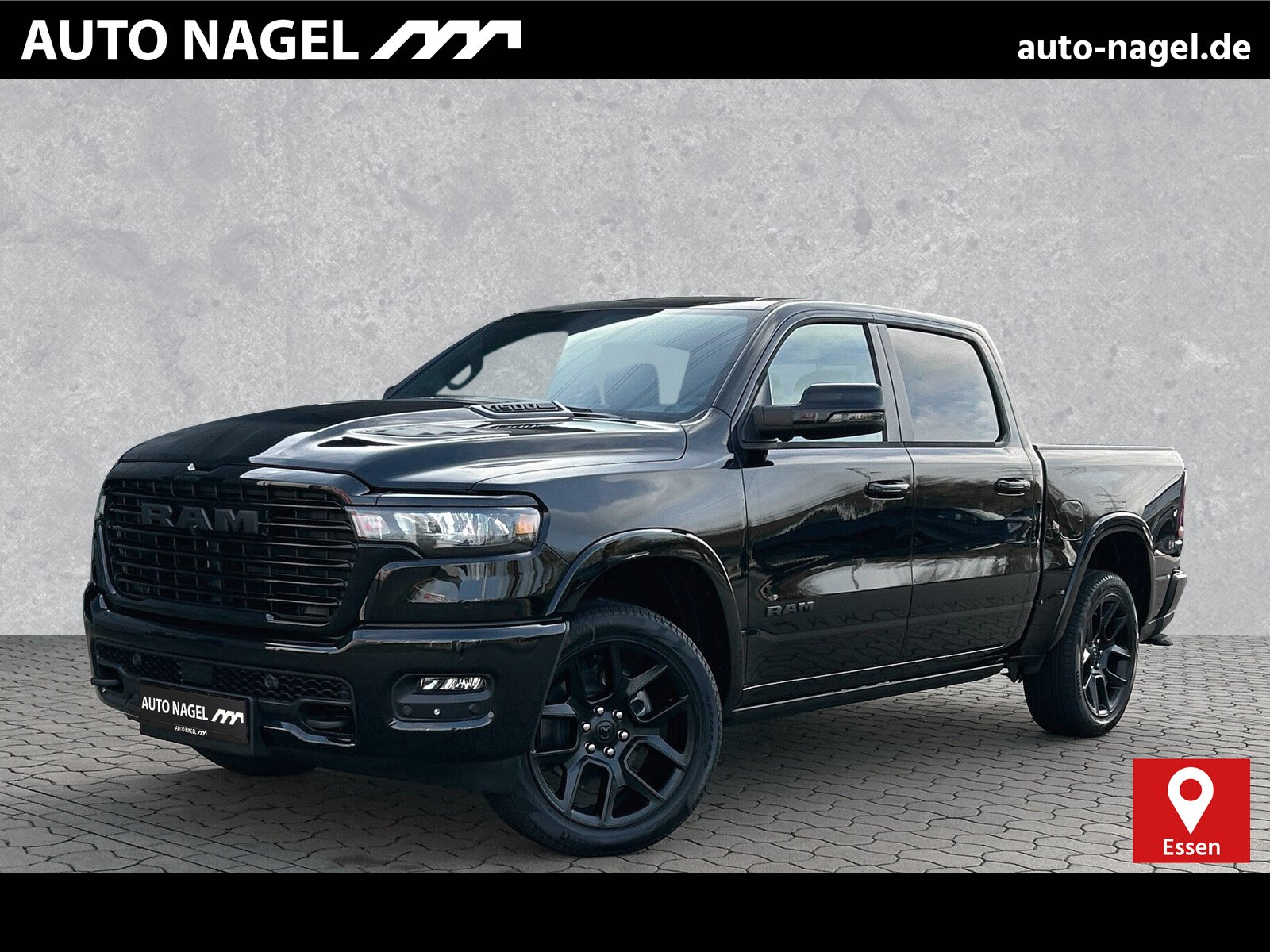 RAM 1500 Laramie Night Sunroof *22*Luft*HUD*MY25