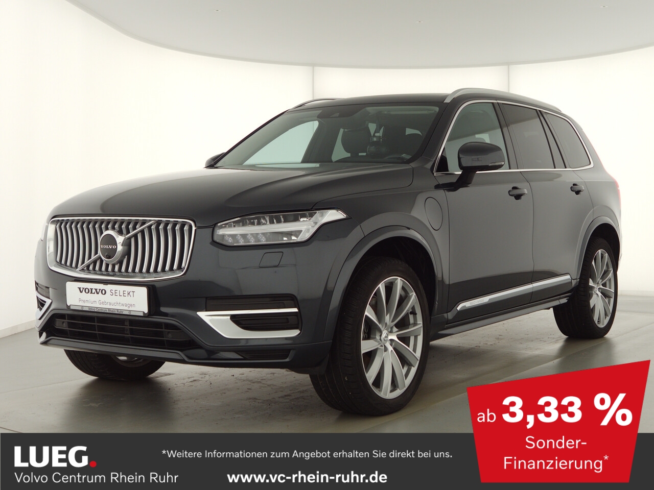 Volvo XC90 T8 Inscription Expression Recharge AWD Gear