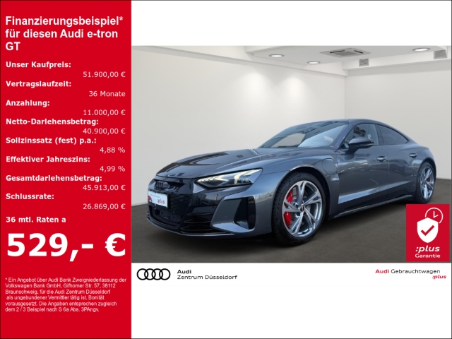 e-tron GT quattro PANO LEDER B&O ACC MMI HUD